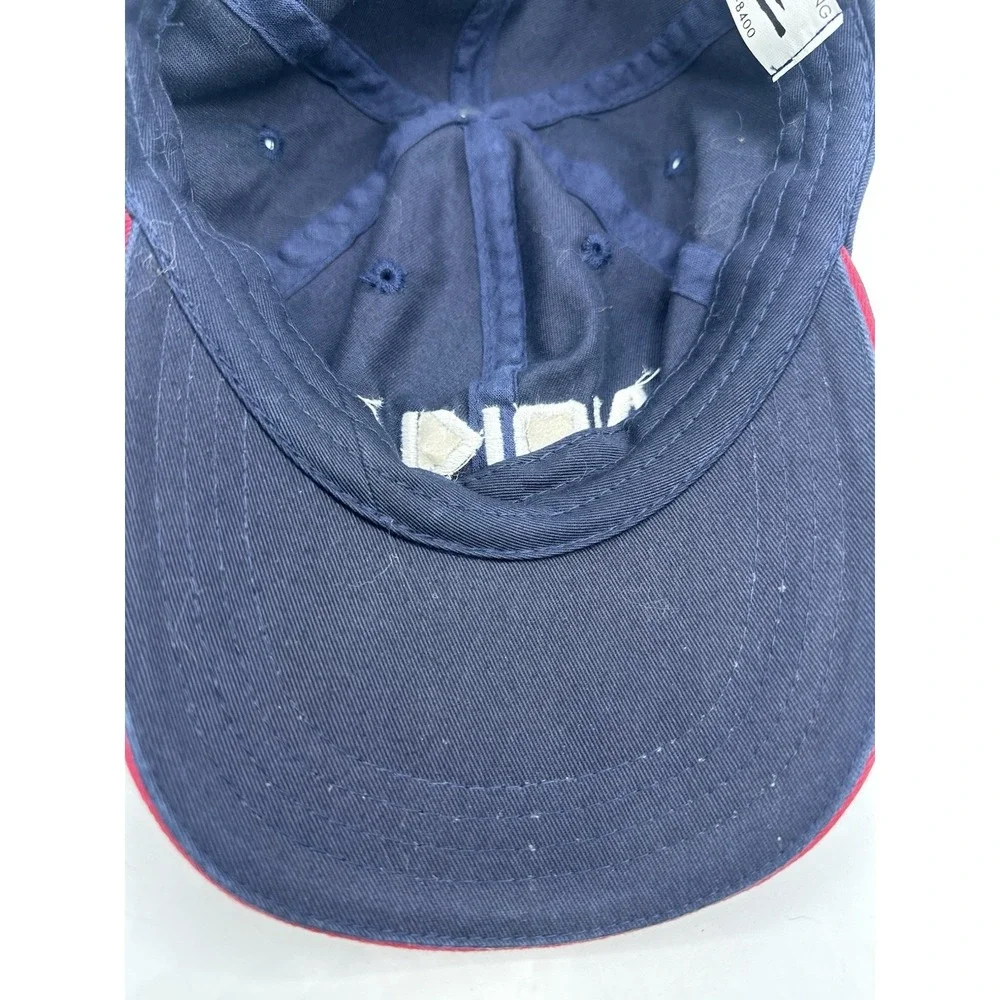 Vintage 90s NOKIA Mobile Retro Cap Hat Snapback Blue Black